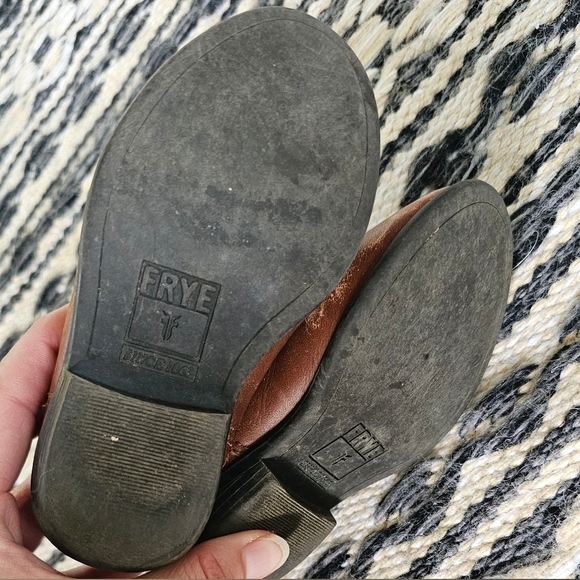 Frye Melissa Button Little Girls Leather Boots size 6 - Picture 3 of 6